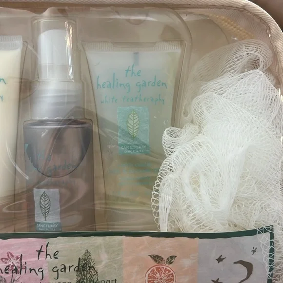 Vintage 90s The Healing Garden White Teatherapy Starter Kit